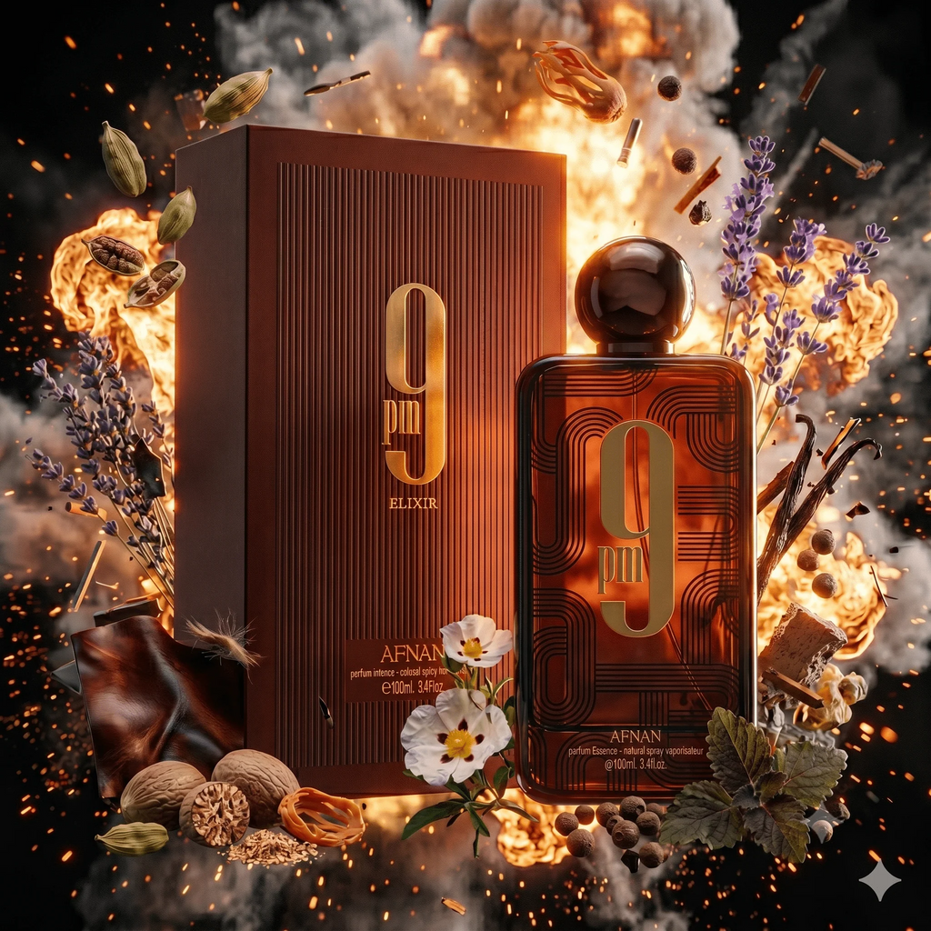 9 Pm Elixir Parfum  Men